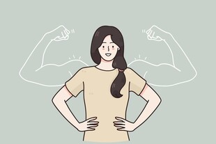 男子手持长条工具劳作