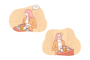 女孩整理物品的温馨瞬间