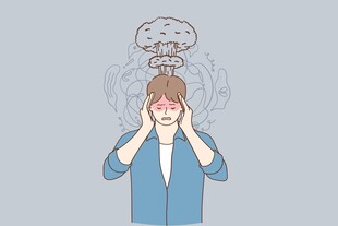 压力下的女性愁绪上头