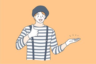 条纹青年热情指引