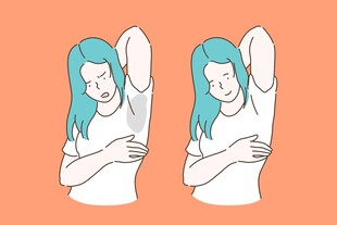 女性腋下护理动作示范