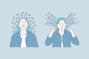 女性思考时的不同状态