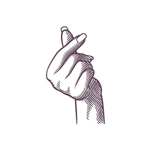 手势插画
