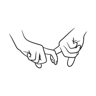 手牵手的温馨瞬间