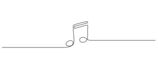 简约音符线条音乐元素图