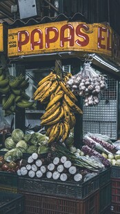 街头水果摊 