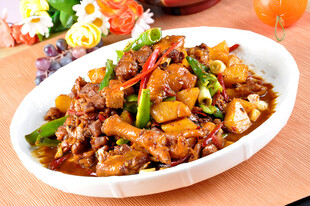 美味红烧鸡块
