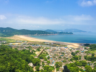 舟山桃花岛风光