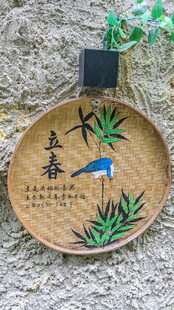 中式竹编挂饰 雅致韵味