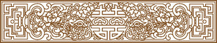 古典花纹装饰图案