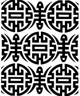 中式传统几何花纹图案