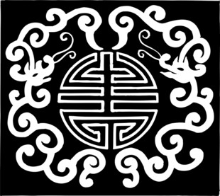 中式传统福寿纹吉祥图案
