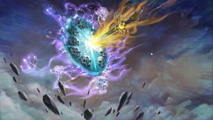 奇幻能量爆发于冰雪山川