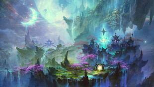 梦幻奇幻的神秘魔法世界