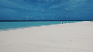 纯净海滩蔚蓝海景