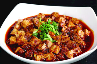 麻辣鲜香的美味豆腐