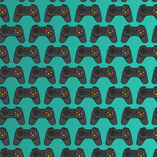 游戏手柄图案背景