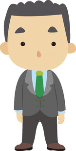 商务男士卡通形象