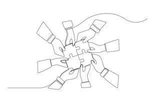 折纸风车线条简笔画