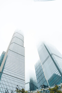 都市摩天大楼景观
