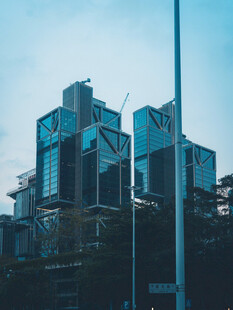 现代都市高楼景观