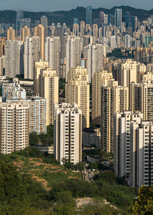城市高楼林立景观