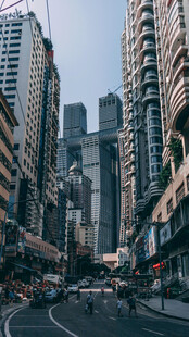 都市繁华街道景象