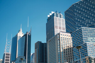 现代都市摩天大楼景观