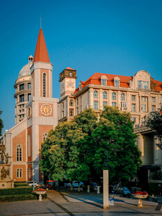 欧式风格城市建筑景观