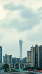 广州城市天际线景观