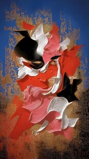 抽象油画