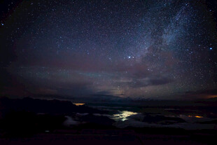 夜空下的璀璨星河