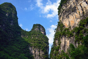桂林山水壮丽奇峰景观