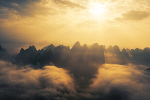 桂林云海日出景观