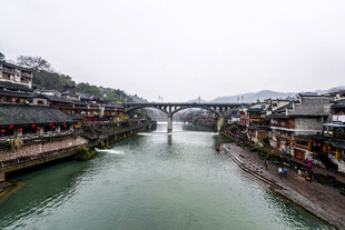 湘西凤凰古城乡景