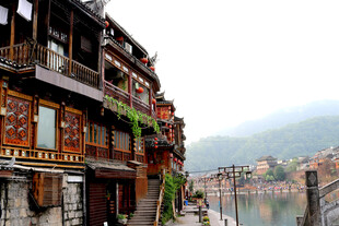 凤凰古城古建风光