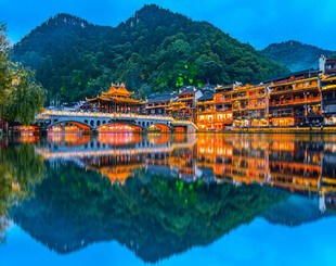 湘西凤凰古城美景