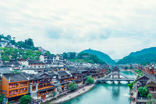 湘西凤凰古城风光
