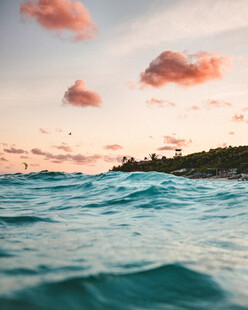 海上日落美景