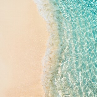 沙滩海浪