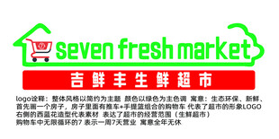 生鲜超市logo