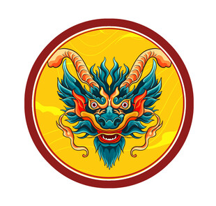 龙纹图腾图案