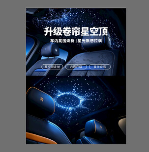 升级卷帘星空顶海报
