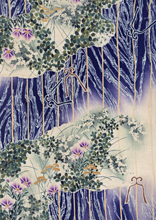 梦幻山水花卉艺术图景
