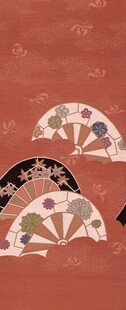 中式古典折扇装饰图案
