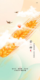 芒种金秋云海间的诗意景象
