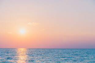 海上日出美景