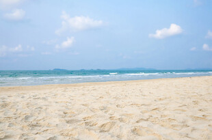 美丽沙滩海景
