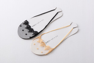 蕾丝隐形船袜