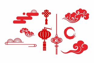 中式传统吉祥元素集合